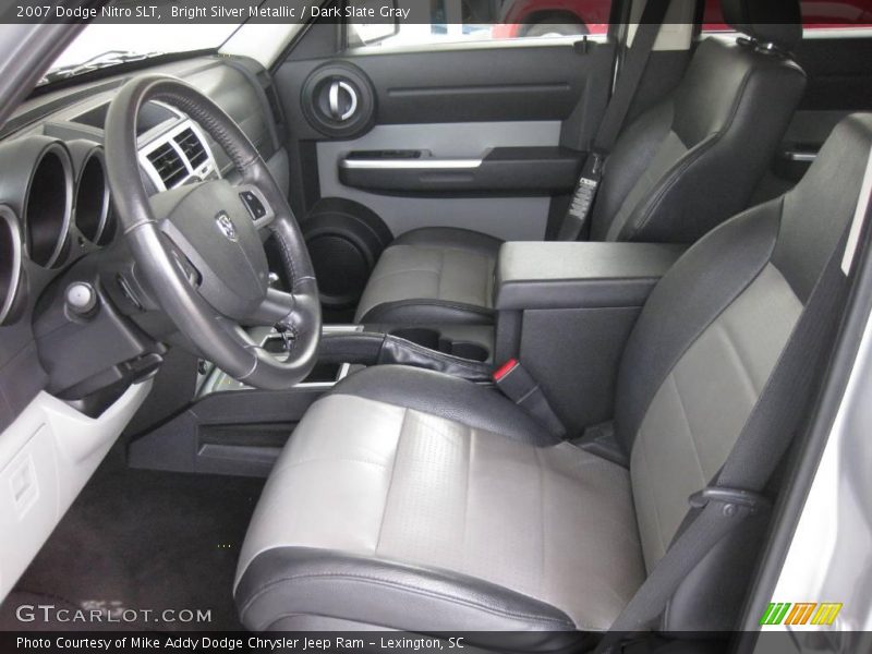 Bright Silver Metallic / Dark Slate Gray 2007 Dodge Nitro SLT