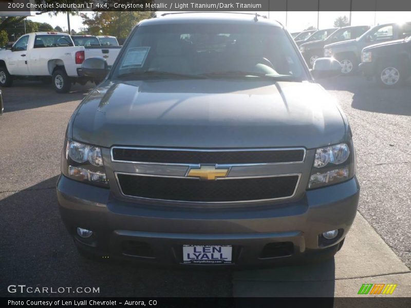 Greystone Metallic / Light Titanium/Dark Titanium 2009 Chevrolet Suburban LT 4x4