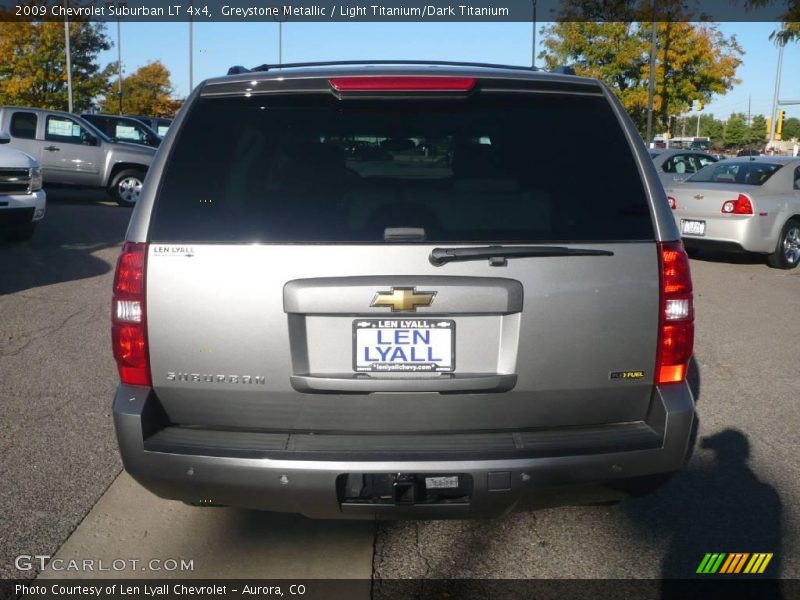 Greystone Metallic / Light Titanium/Dark Titanium 2009 Chevrolet Suburban LT 4x4
