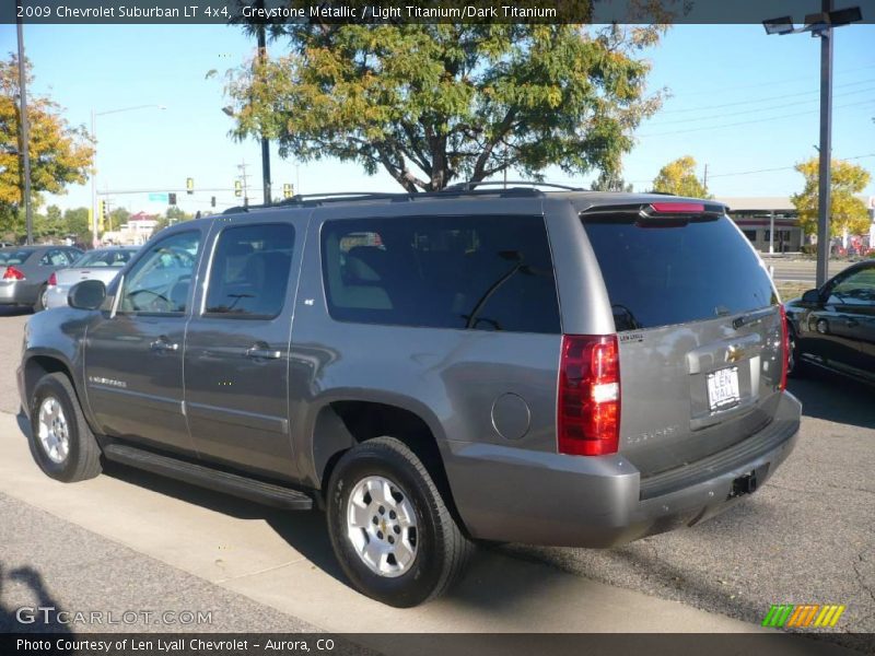 Greystone Metallic / Light Titanium/Dark Titanium 2009 Chevrolet Suburban LT 4x4