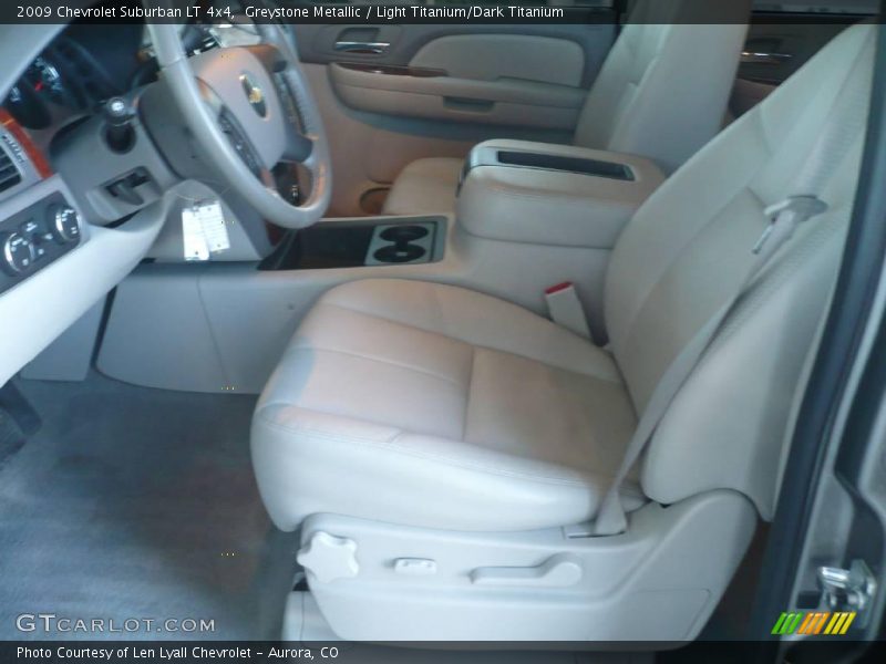 Greystone Metallic / Light Titanium/Dark Titanium 2009 Chevrolet Suburban LT 4x4