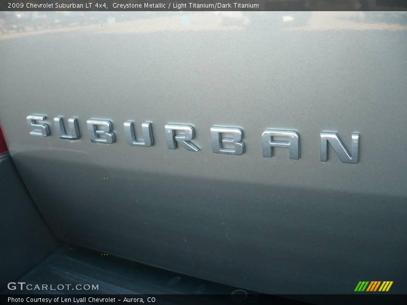 Greystone Metallic / Light Titanium/Dark Titanium 2009 Chevrolet Suburban LT 4x4