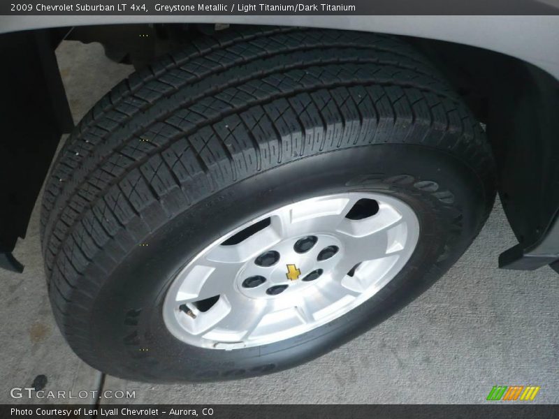 Greystone Metallic / Light Titanium/Dark Titanium 2009 Chevrolet Suburban LT 4x4