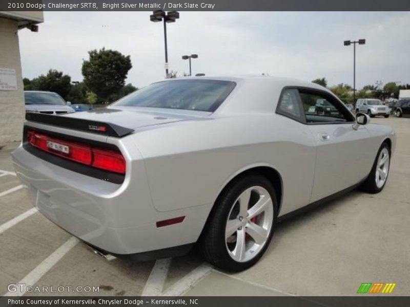 Bright Silver Metallic / Dark Slate Gray 2010 Dodge Challenger SRT8