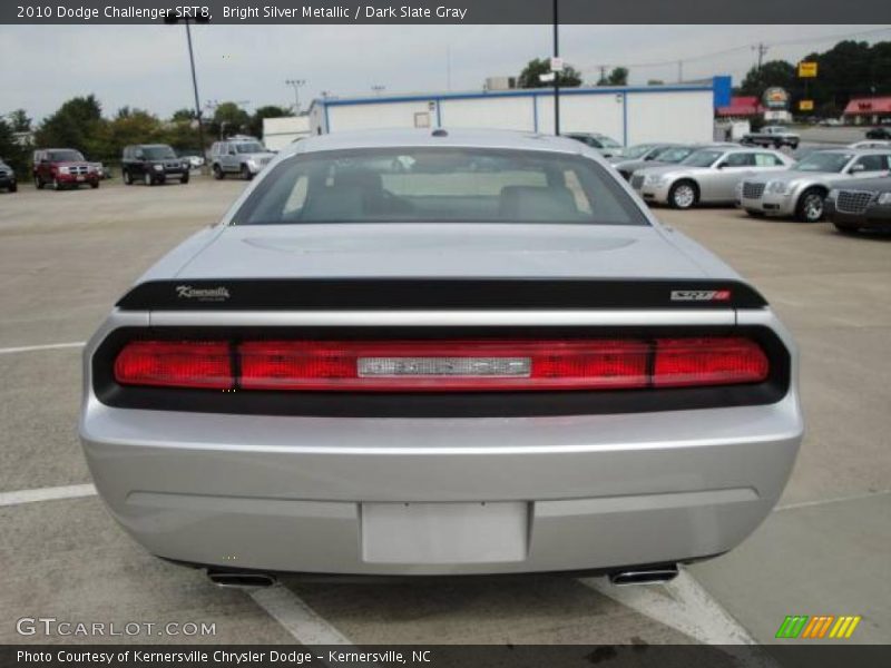 Bright Silver Metallic / Dark Slate Gray 2010 Dodge Challenger SRT8