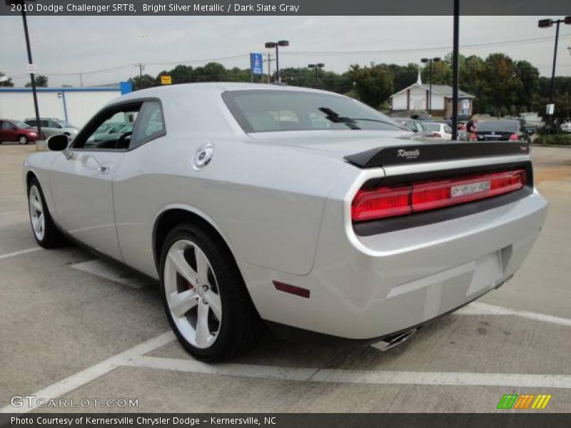 Bright Silver Metallic / Dark Slate Gray 2010 Dodge Challenger SRT8