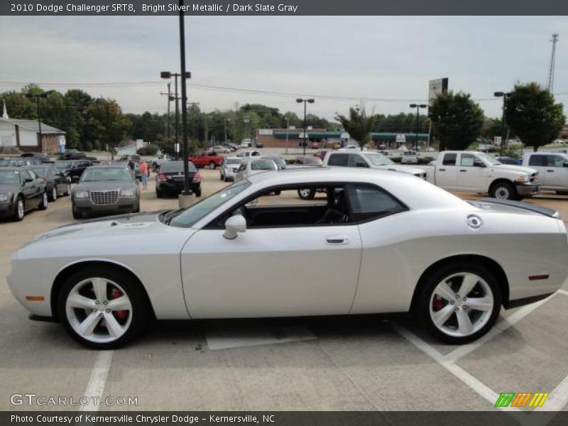 Bright Silver Metallic / Dark Slate Gray 2010 Dodge Challenger SRT8