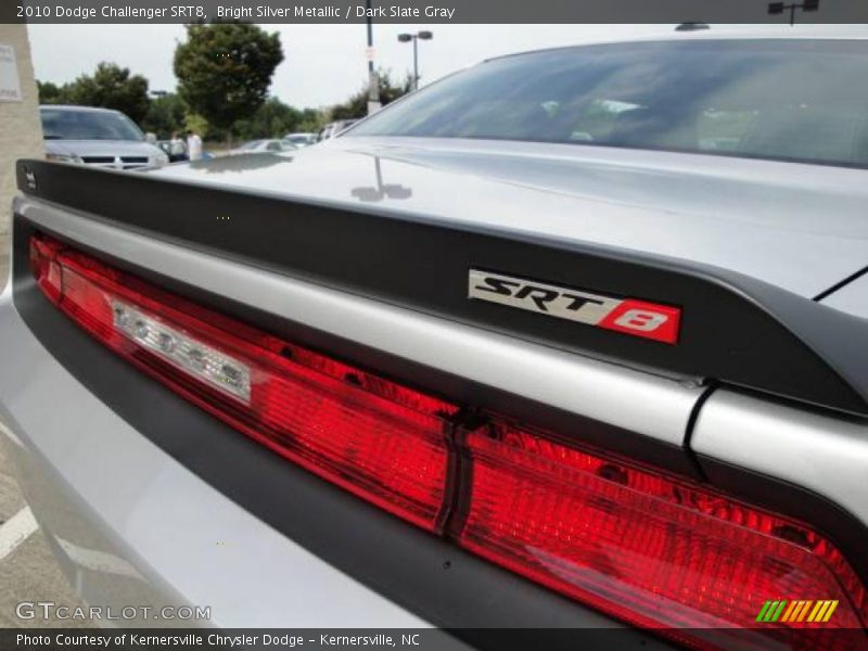 Bright Silver Metallic / Dark Slate Gray 2010 Dodge Challenger SRT8