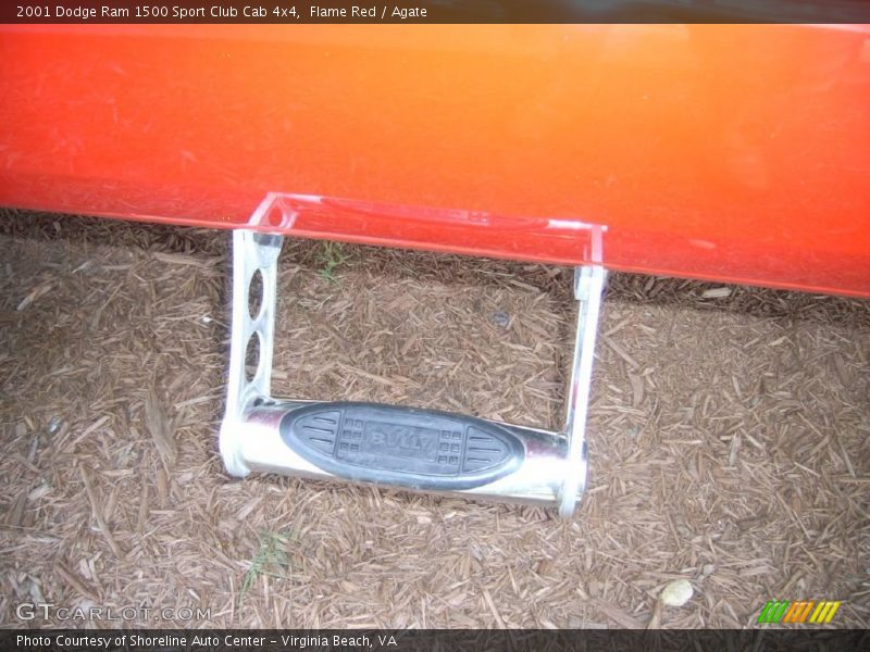 Flame Red / Agate 2001 Dodge Ram 1500 Sport Club Cab 4x4