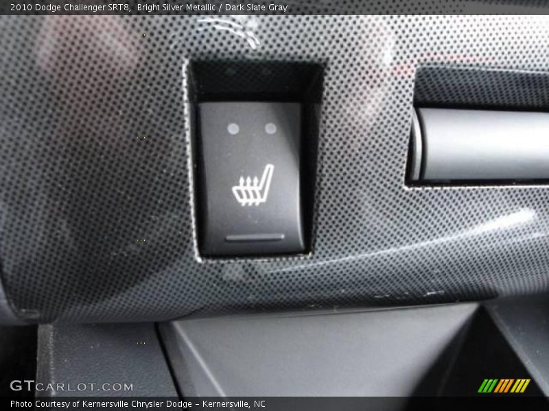 Bright Silver Metallic / Dark Slate Gray 2010 Dodge Challenger SRT8