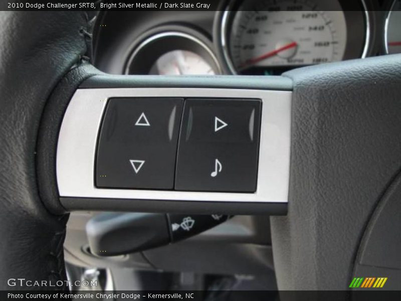 Bright Silver Metallic / Dark Slate Gray 2010 Dodge Challenger SRT8