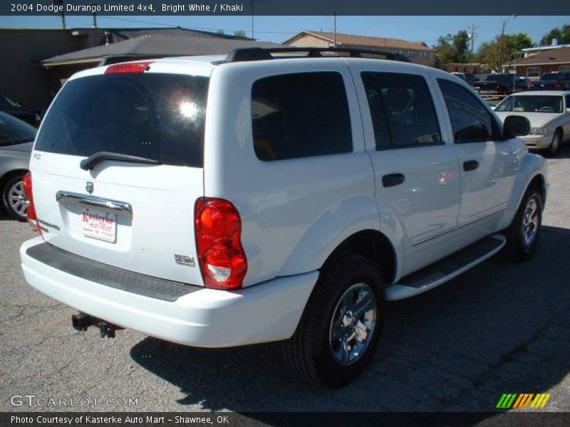 Bright White / Khaki 2004 Dodge Durango Limited 4x4