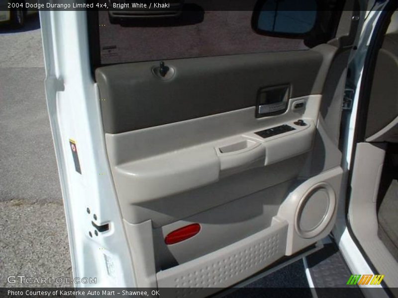 Bright White / Khaki 2004 Dodge Durango Limited 4x4