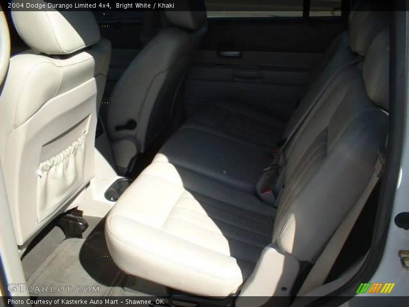 Bright White / Khaki 2004 Dodge Durango Limited 4x4