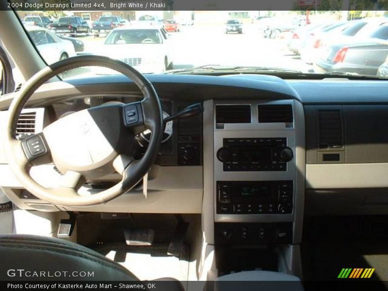 Bright White / Khaki 2004 Dodge Durango Limited 4x4