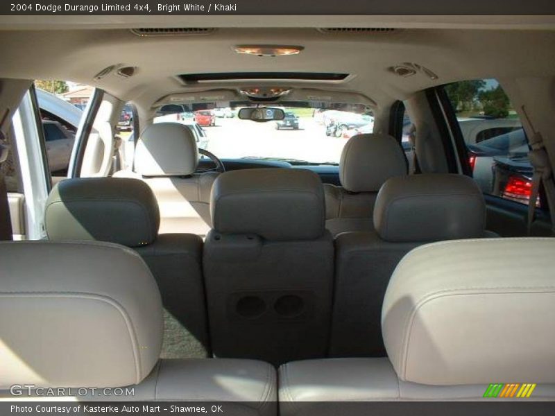 Bright White / Khaki 2004 Dodge Durango Limited 4x4