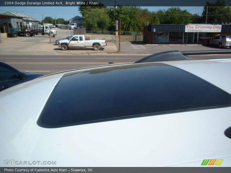 Bright White / Khaki 2004 Dodge Durango Limited 4x4