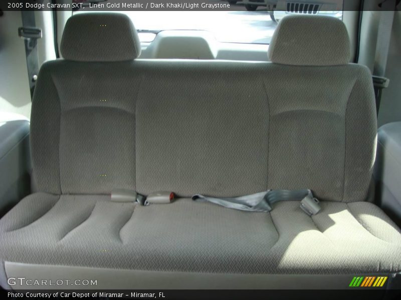 Linen Gold Metallic / Dark Khaki/Light Graystone 2005 Dodge Caravan SXT
