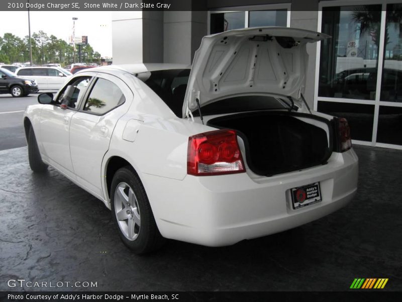 Stone White / Dark Slate Gray 2010 Dodge Charger SE