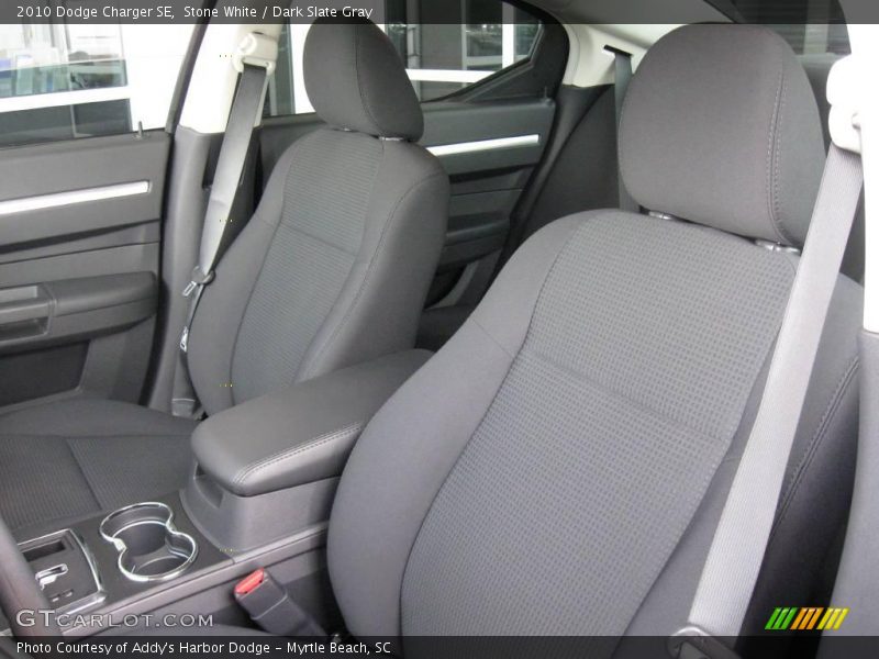 Stone White / Dark Slate Gray 2010 Dodge Charger SE