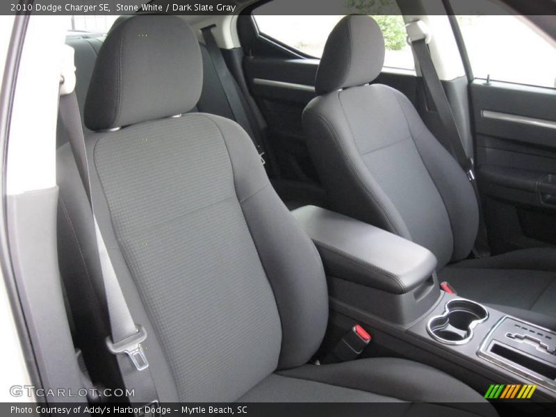 Stone White / Dark Slate Gray 2010 Dodge Charger SE