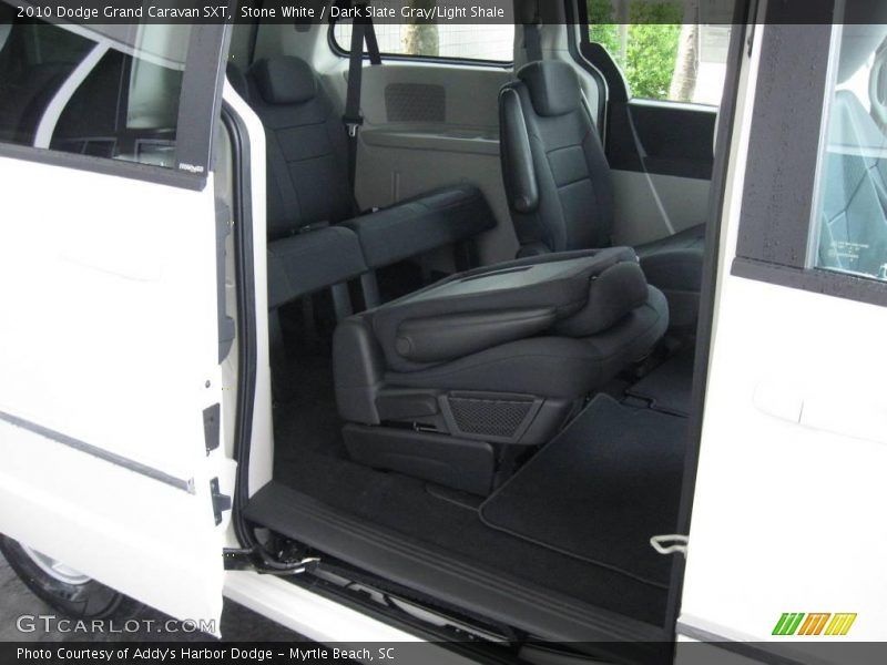 Stone White / Dark Slate Gray/Light Shale 2010 Dodge Grand Caravan SXT