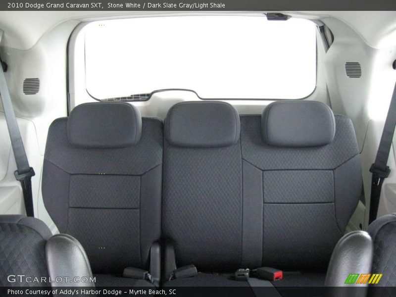 Stone White / Dark Slate Gray/Light Shale 2010 Dodge Grand Caravan SXT