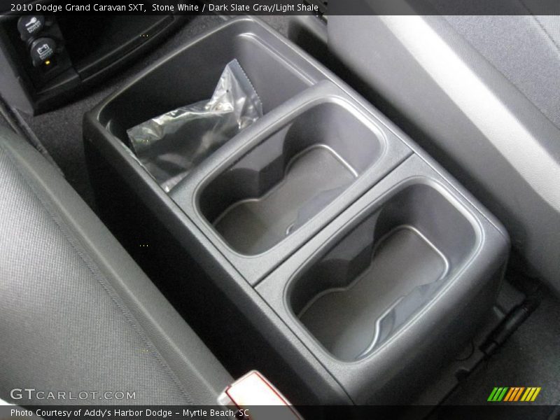 Stone White / Dark Slate Gray/Light Shale 2010 Dodge Grand Caravan SXT