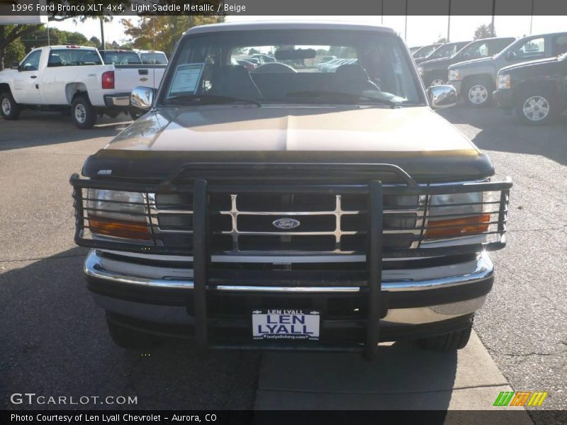Light Saddle Metallic / Beige 1996 Ford Bronco XLT 4x4