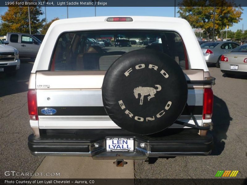 Light Saddle Metallic / Beige 1996 Ford Bronco XLT 4x4