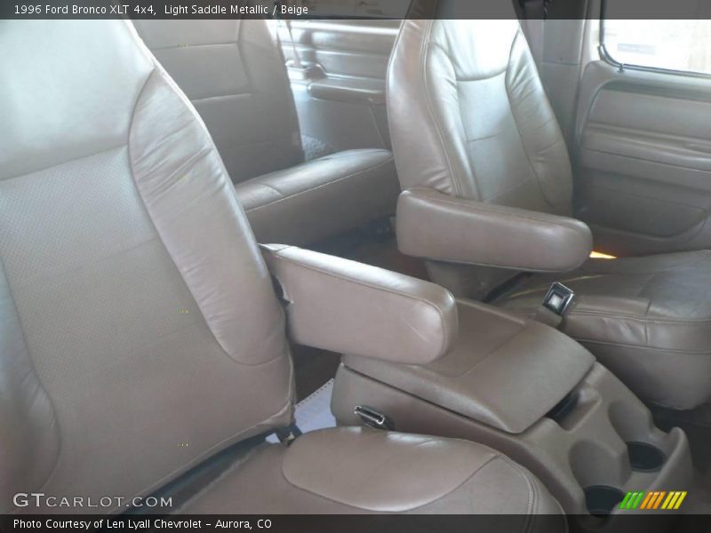 Light Saddle Metallic / Beige 1996 Ford Bronco XLT 4x4