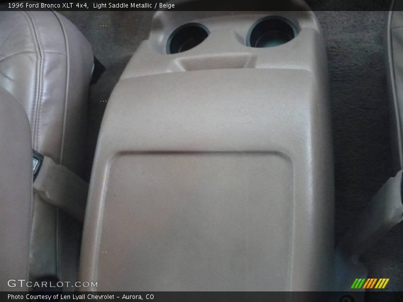 Light Saddle Metallic / Beige 1996 Ford Bronco XLT 4x4