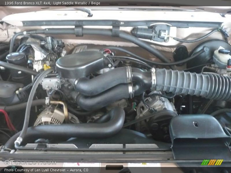Light Saddle Metallic / Beige 1996 Ford Bronco XLT 4x4