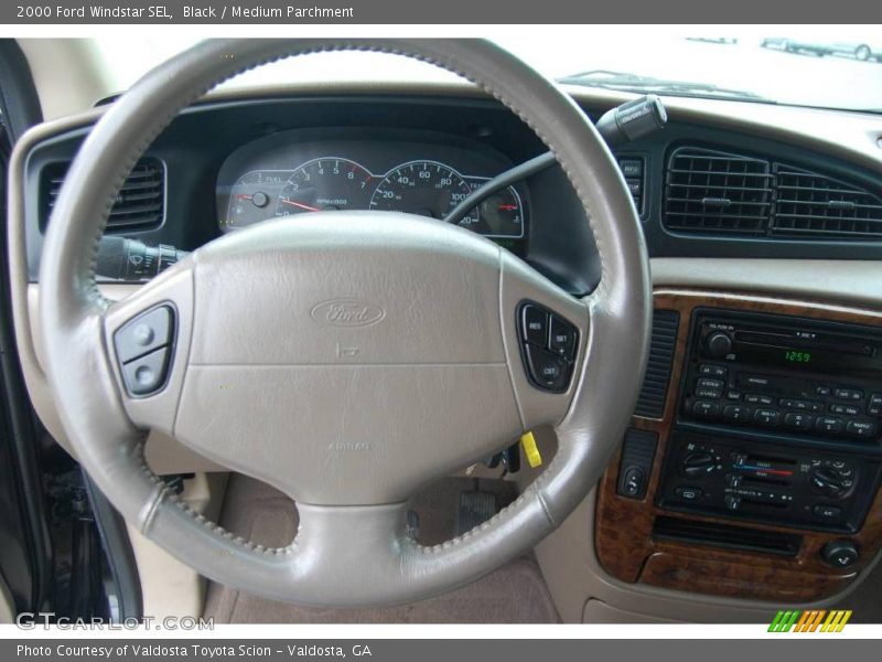 Black / Medium Parchment 2000 Ford Windstar SEL