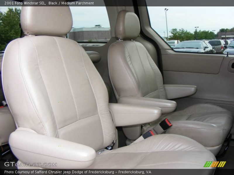 Black / Medium Parchment 2001 Ford Windstar SEL
