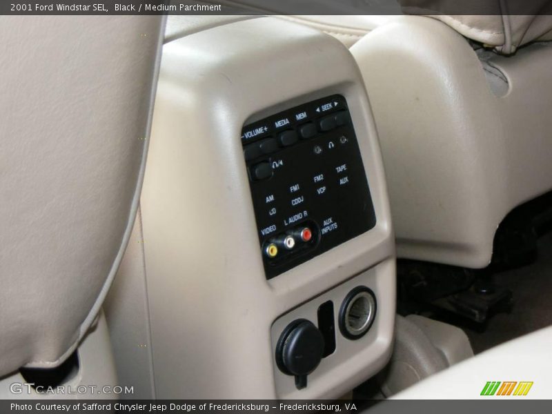 Black / Medium Parchment 2001 Ford Windstar SEL