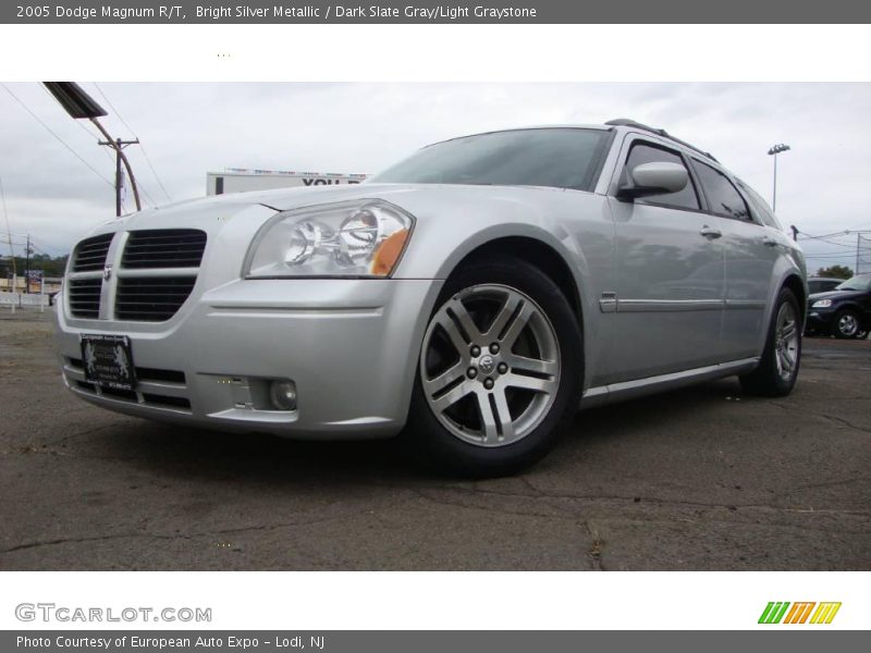 Bright Silver Metallic / Dark Slate Gray/Light Graystone 2005 Dodge Magnum R/T