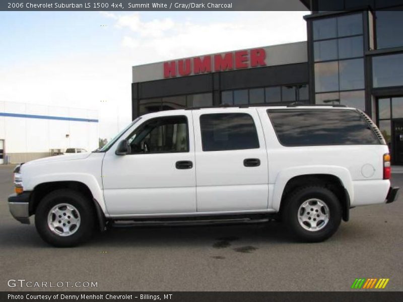 Summit White / Gray/Dark Charcoal 2006 Chevrolet Suburban LS 1500 4x4