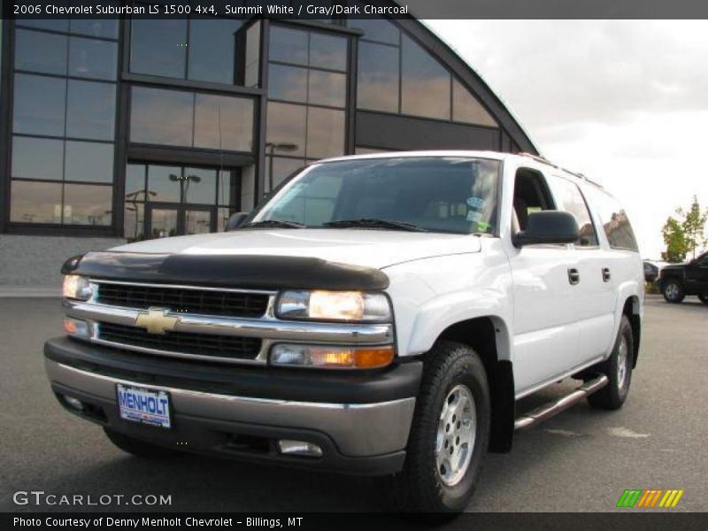 Summit White / Gray/Dark Charcoal 2006 Chevrolet Suburban LS 1500 4x4