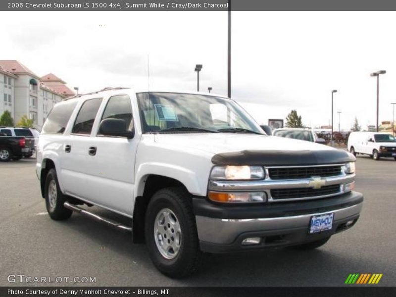 Summit White / Gray/Dark Charcoal 2006 Chevrolet Suburban LS 1500 4x4