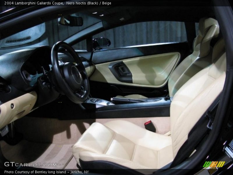 Nero Noctis (Black) / Beige 2004 Lamborghini Gallardo Coupe