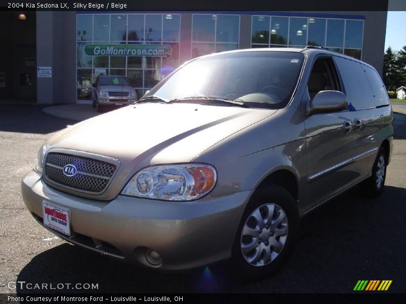 Silky Beige / Beige 2004 Kia Sedona LX