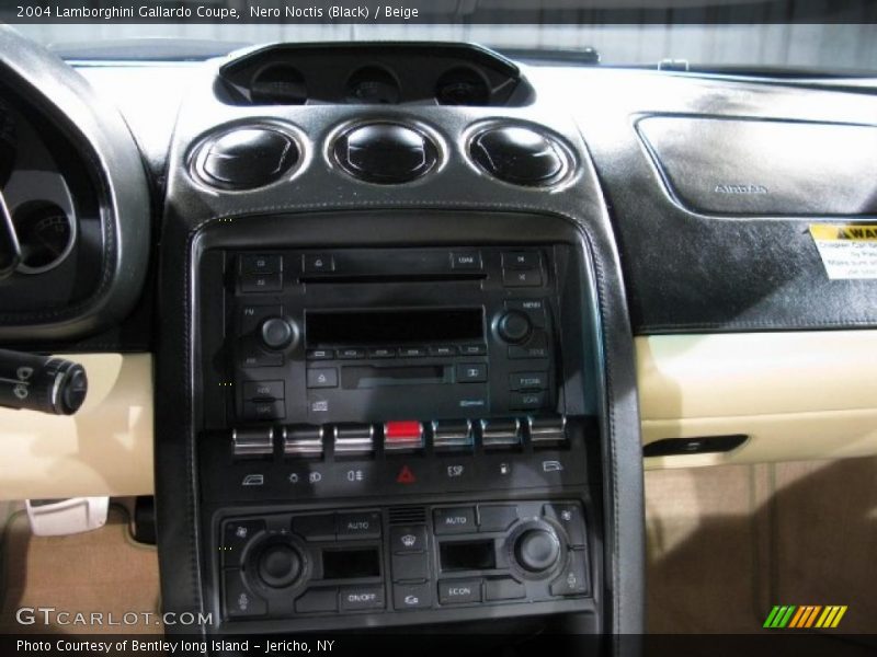 Nero Noctis (Black) / Beige 2004 Lamborghini Gallardo Coupe