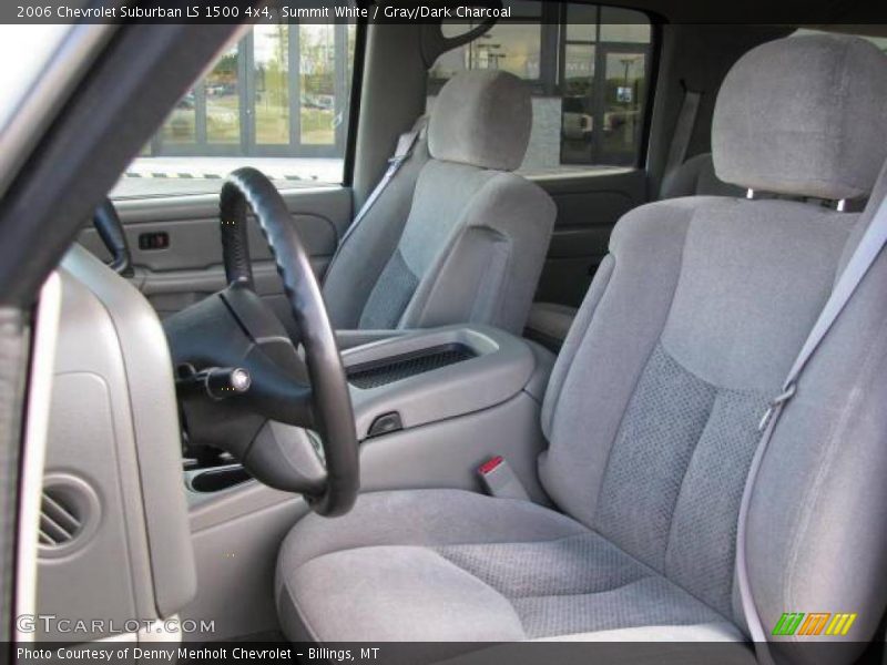 Summit White / Gray/Dark Charcoal 2006 Chevrolet Suburban LS 1500 4x4