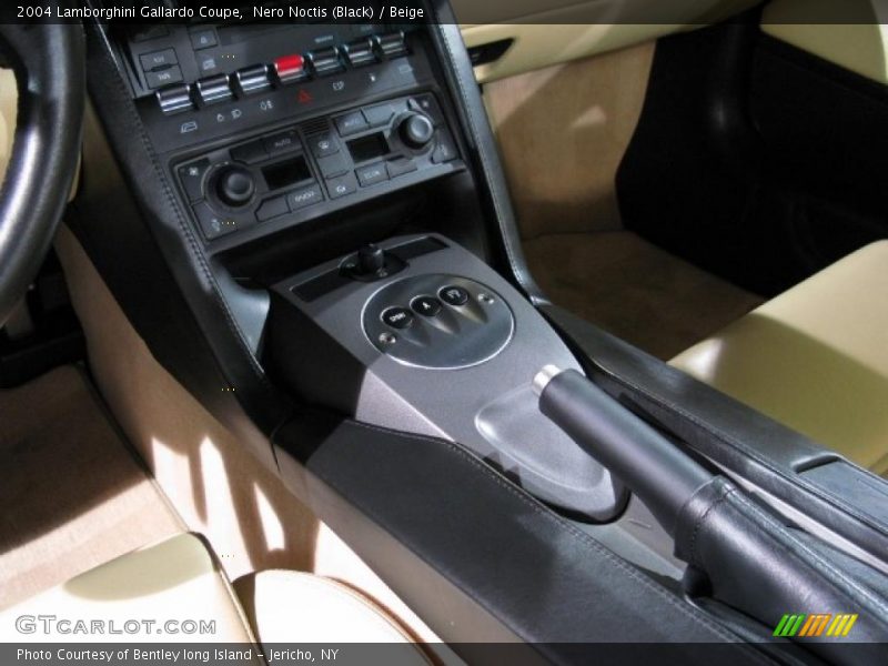 Nero Noctis (Black) / Beige 2004 Lamborghini Gallardo Coupe