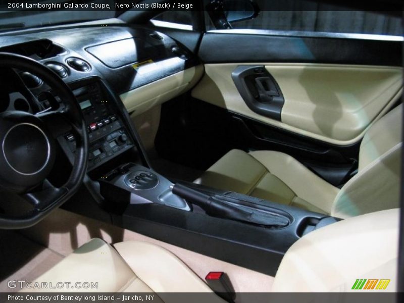 Nero Noctis (Black) / Beige 2004 Lamborghini Gallardo Coupe