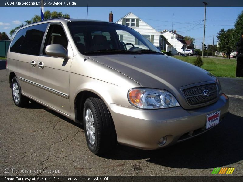 Silky Beige / Beige 2004 Kia Sedona LX
