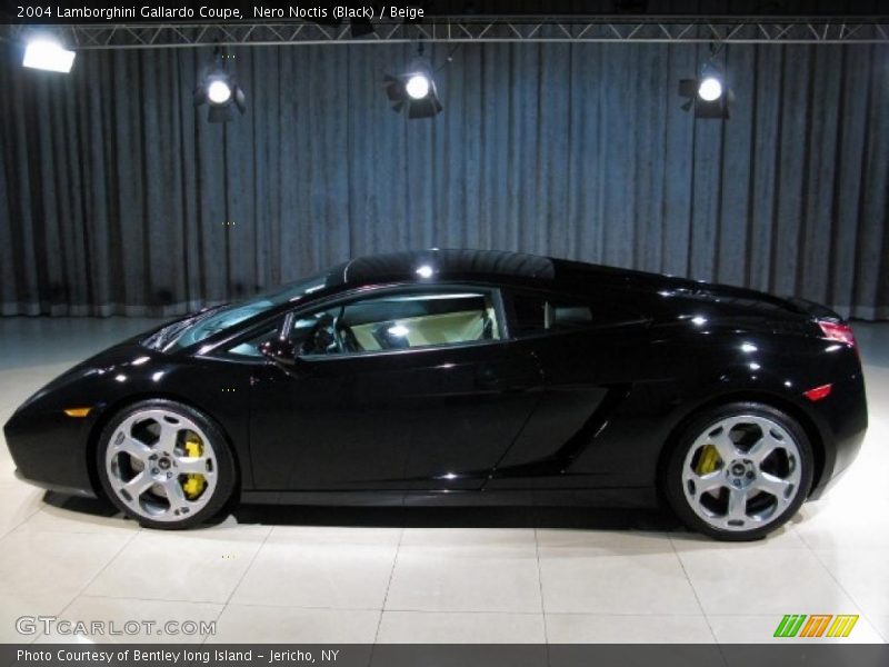 Nero Noctis (Black) / Beige 2004 Lamborghini Gallardo Coupe