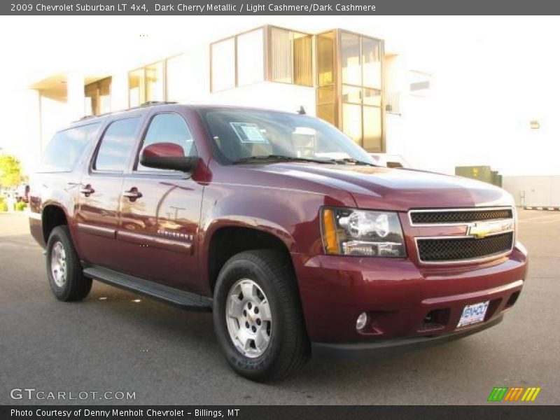 Dark Cherry Metallic / Light Cashmere/Dark Cashmere 2009 Chevrolet Suburban LT 4x4