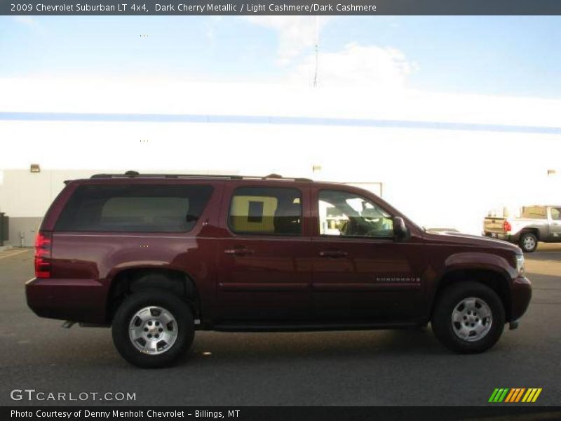 Dark Cherry Metallic / Light Cashmere/Dark Cashmere 2009 Chevrolet Suburban LT 4x4